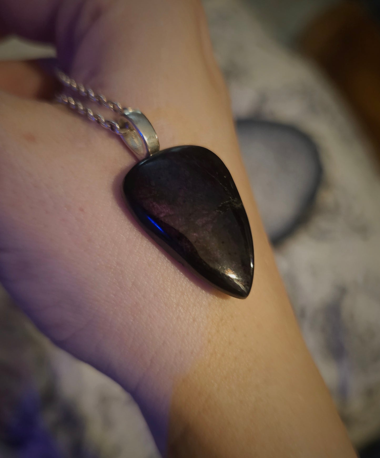 Purpurite Pendants
