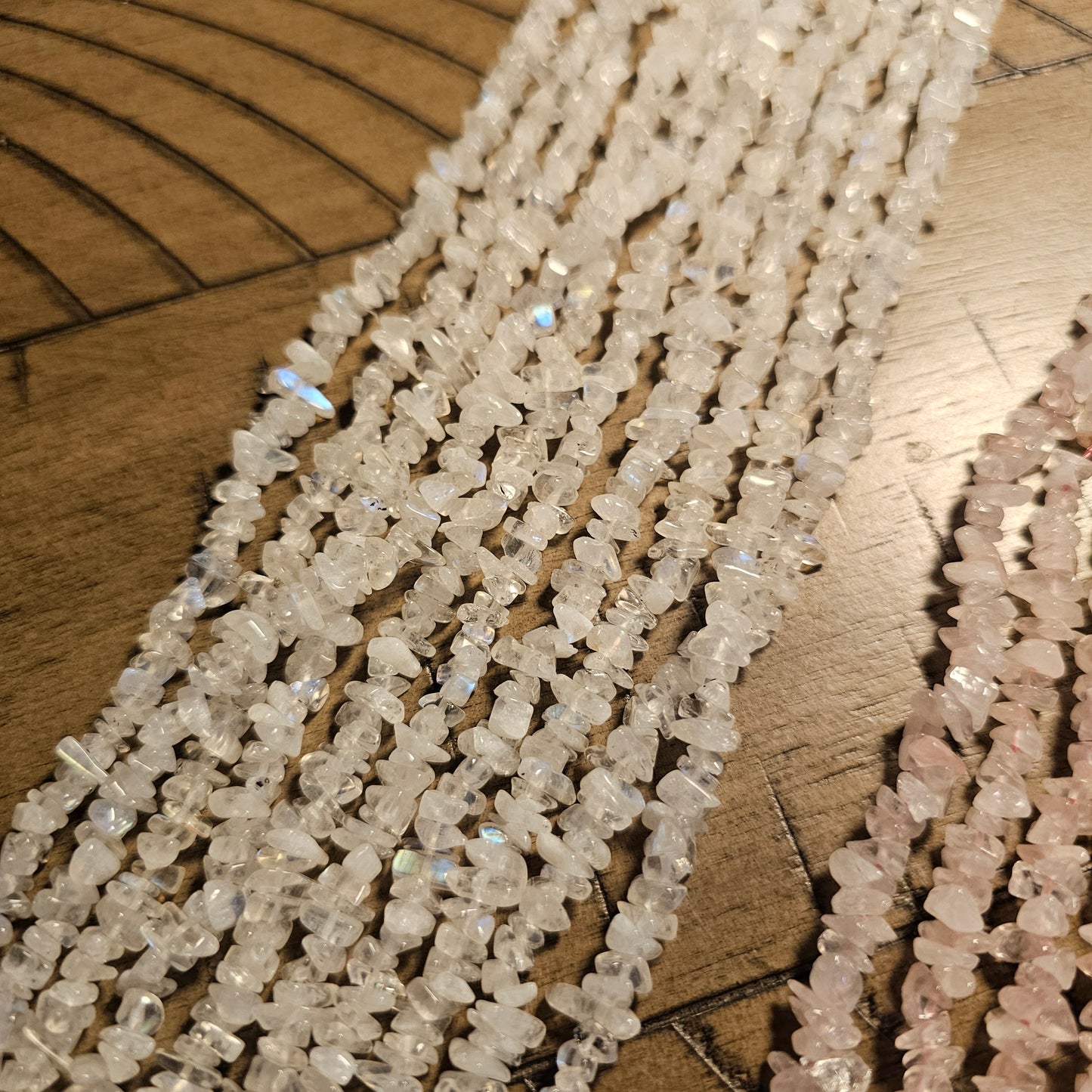 Rainbow Moonstone Necklaces